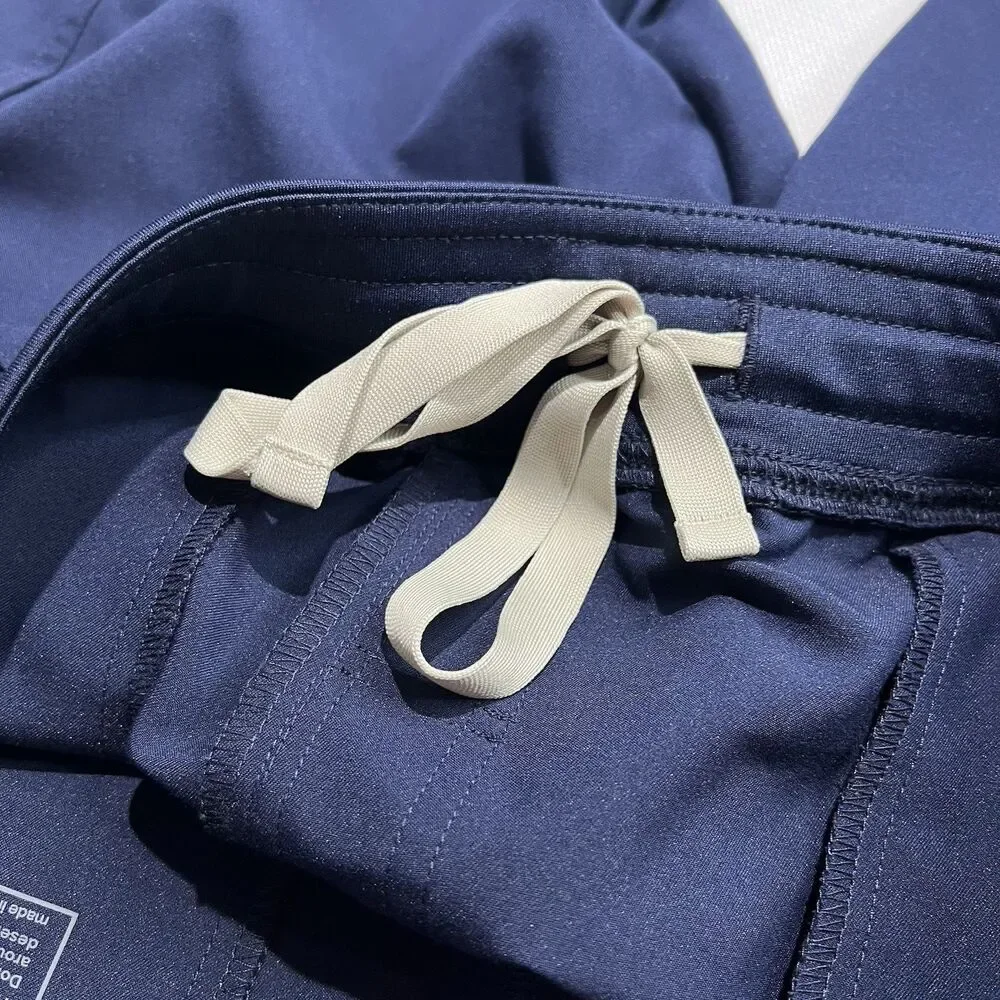 Figs Technical Collection Mens Axim Cargo Scrub Pants Sz XL Blue Medical Nurse